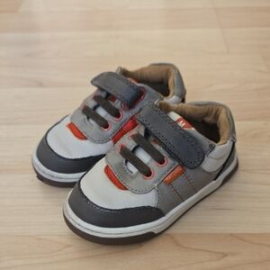 Mayoral Gray and Orange Toddler Sneakers Size 21